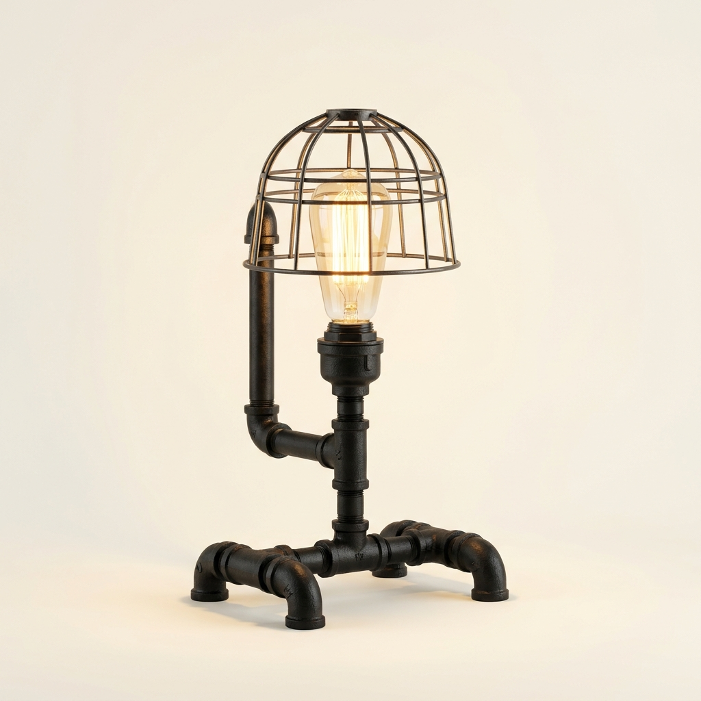 Cardan Mécano — Multi-Joint Mechanical Table Lamp