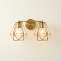 Établi Mural Régie — Twin Cage Wall Light