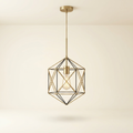 Cage Volière — Round Wire Cage Pendant