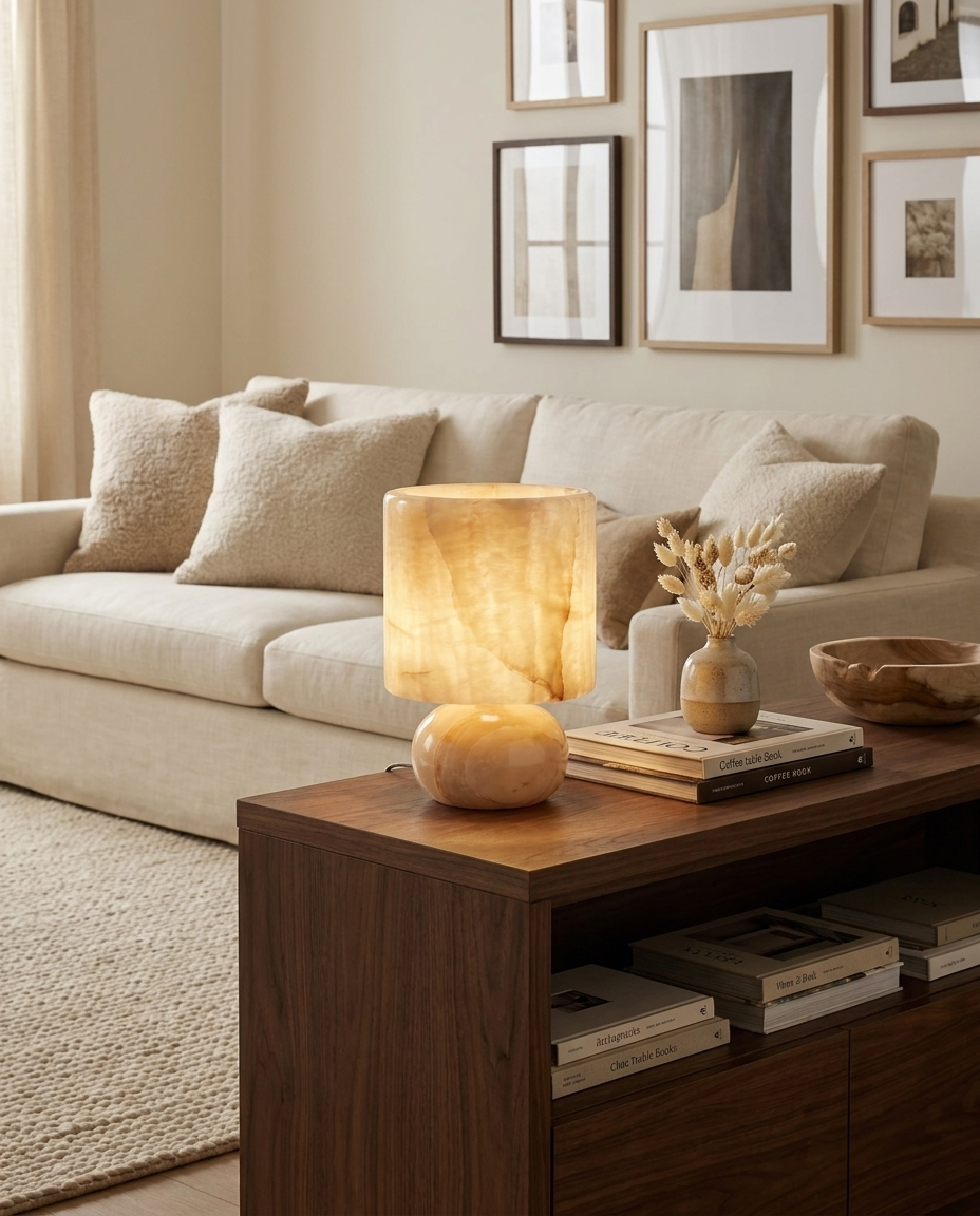 Onyx Source Table Lamp